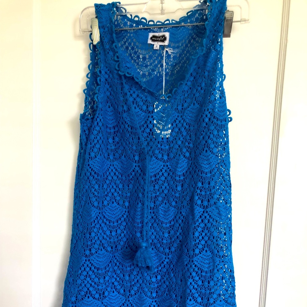 Mudpie Crocheted beach coverup